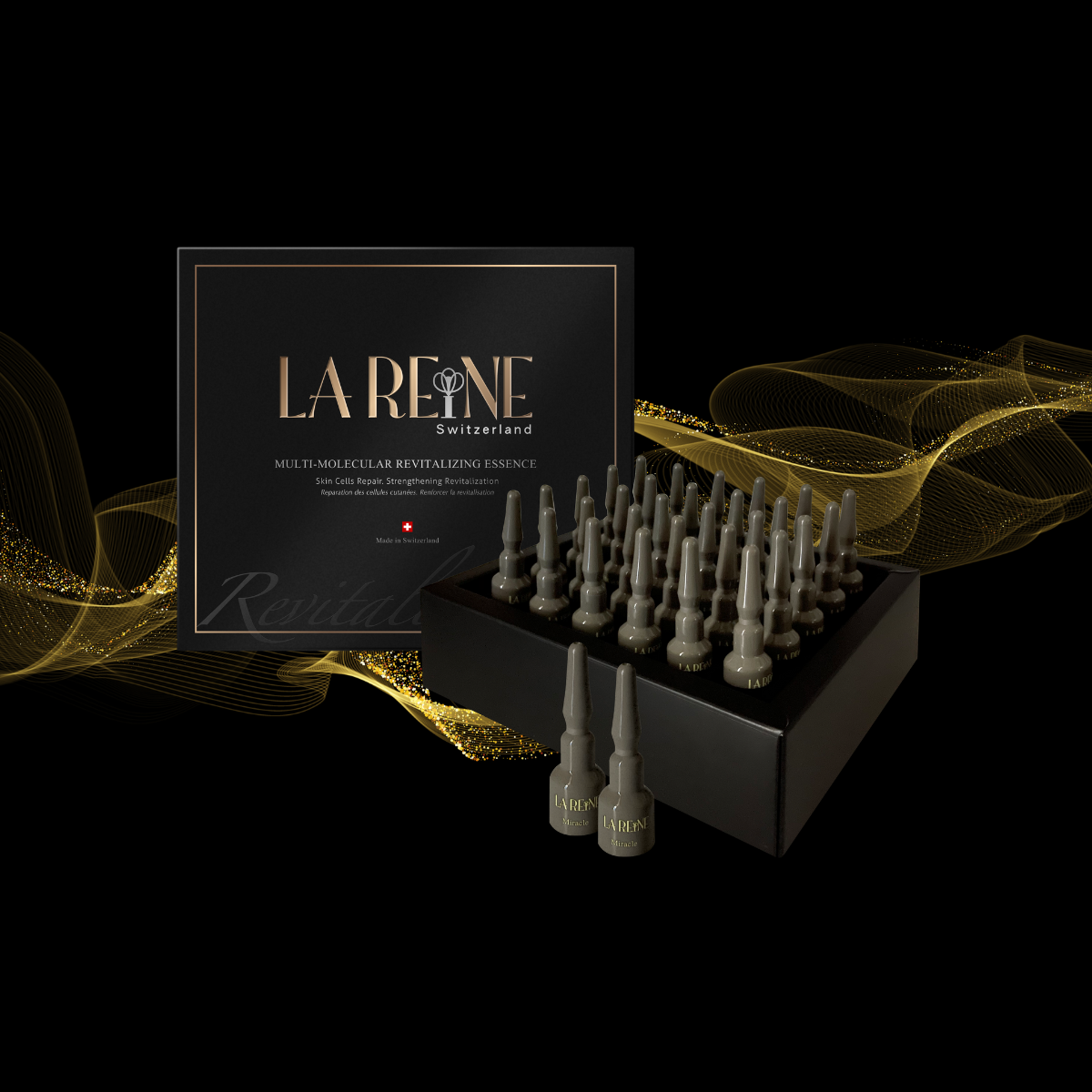 LA REINE Pepskin-Multi-Molecular Revitalising Essence (3ml x 30 sticks)
