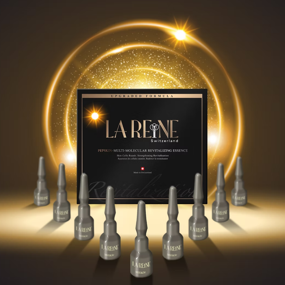 LA REINE Pepskin-Multi-Molecular Revitalising Essence (3ml x 30 sticks)