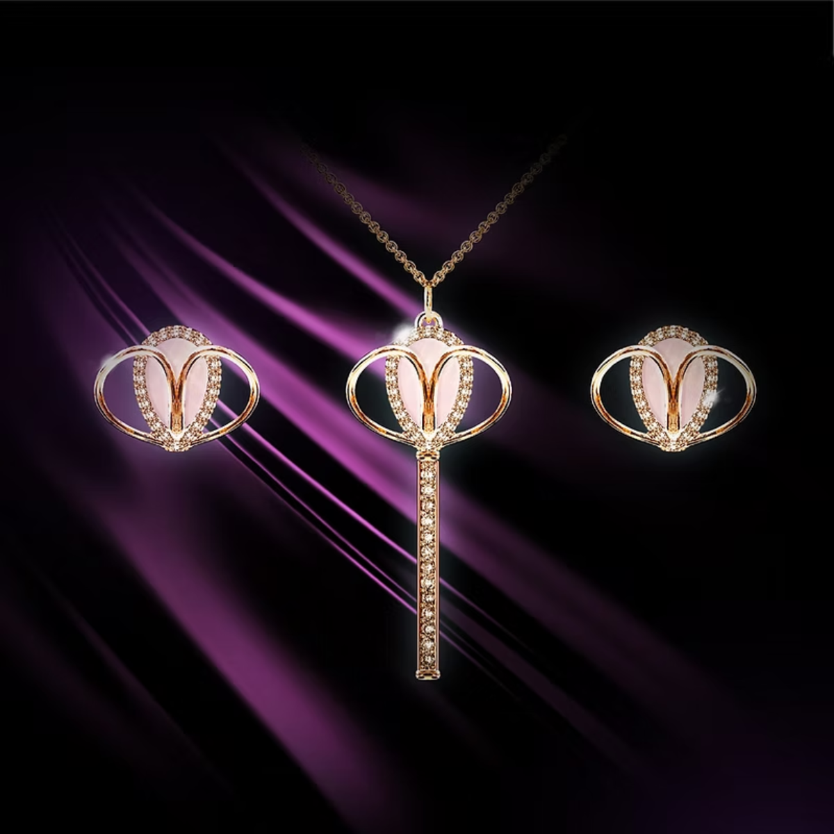 Les Jades Violet de LA REINE (Crystal)